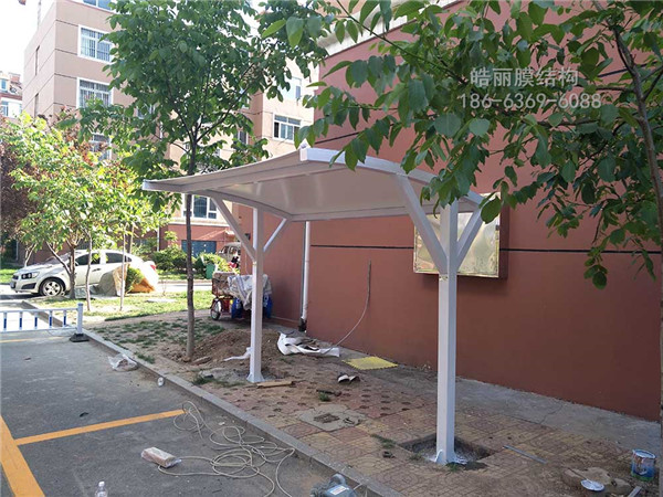 淄博桓臺(tái)小車棚